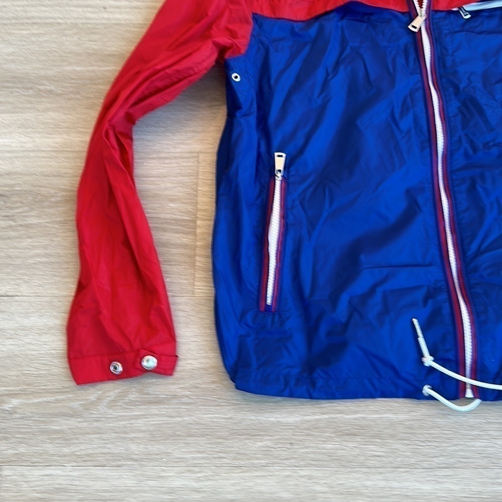 Polo Ralph Lauren Mens medium Colorblock Hooded Windbreaker Jacket NEW! - Picture 5 of 6